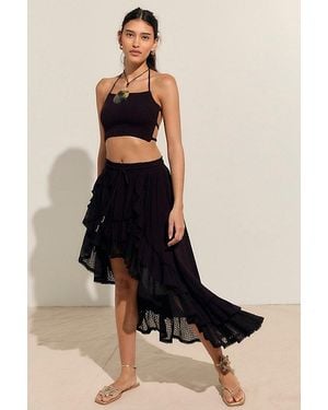 free-est Seaside Bliss Skirt Set By - Black