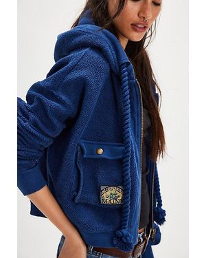 Free People So Lush Sweatshirt - Blue