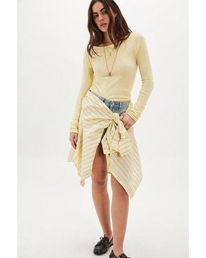 Free People Most Loved Long Sleeve - Natural