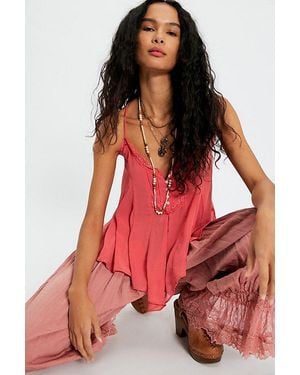 Free People Margaux Tank Top - Red