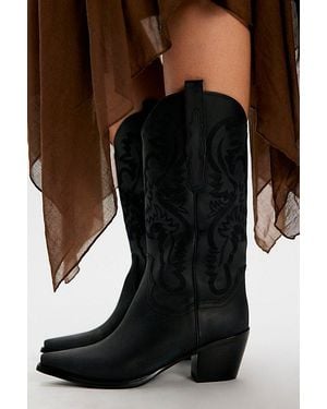 Jeffrey Campbell Dagget Western Boots - Black