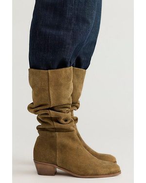 Free People Backroads Tall Boots - Blue