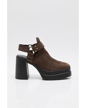 Free People Hybrid Harness Boots - Brown