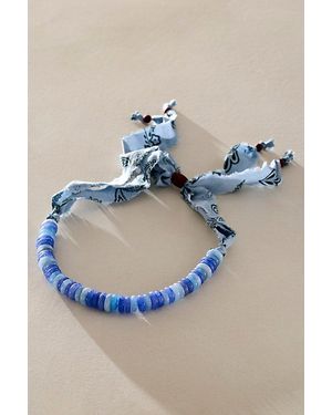 Free People Orion Stone Choker - Blue