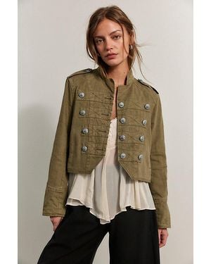 Free People Ryland Band Jacket - Natural