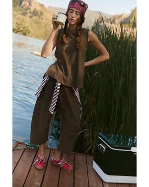 Fp Movement Towel Terry Relaxed Set - Green