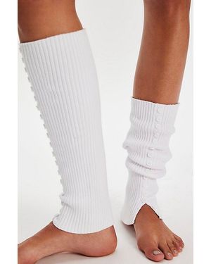 Free People City Cool Legwarmers - White