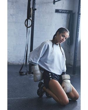 Fp Movement For The Win Short Sleeve Sweatshirt - Blue