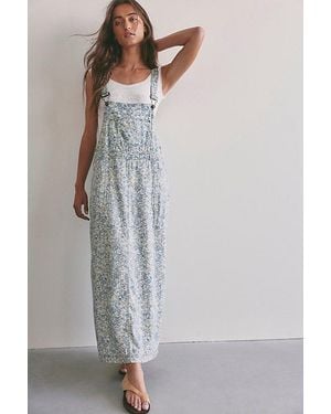 Free People Hanson Apron Midi Dress - Multicolour