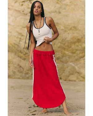 free-est Soluna Skirt Set By - Red