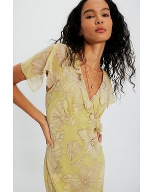 Free People Moonlight Maxi Dress - Yellow