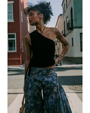 free-est Samwell Convertible Jumper Top By - Blue
