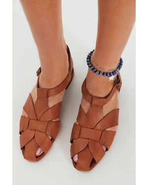 Jeffrey Campbell Conrad Fisherman Flats By - Blue