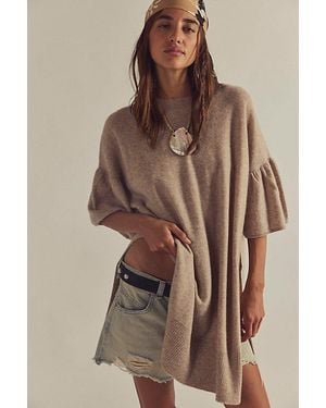 Free People We The Free Meantime Cashmere Tee - Brown