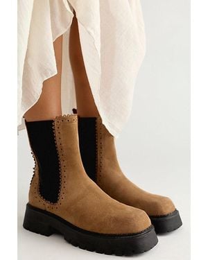 Free People Tried And True Brogue Boots - Brown