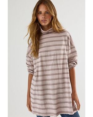 Free People Nevada Striped Long-Sleeve Tee By - Multicolour