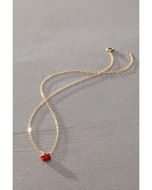 8.6.4 Design 864 Design Stone Flower Necklace By - Gray