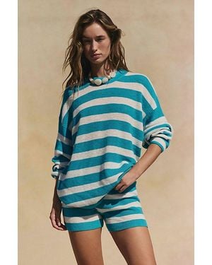 free-est Malibu Surf Jumper Co-Ord By - Blue