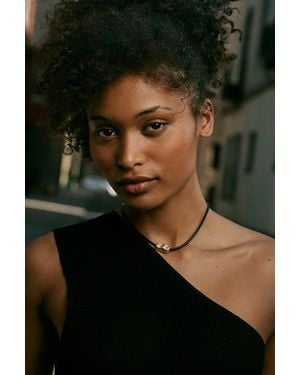 Free People Premium Plated Lonely Hearts Necklace - Natural