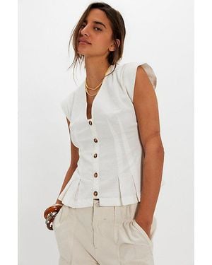 Free People Dylan Vest - White