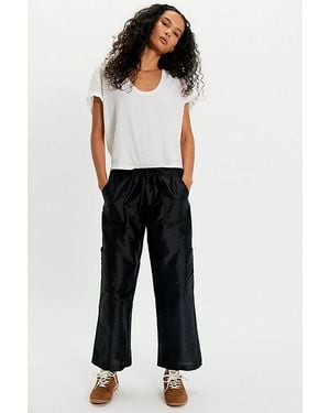 DONNI. The Taffeta Drawstring Cargo Trousers - Multicolour