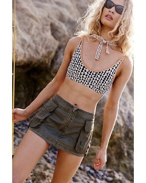 Fp Movement Sure Thing Cargo Skirt - Gray