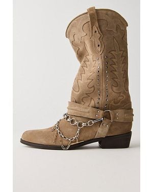 Free People Multi Layer Boot Swag - Brown