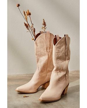 Jeffrey Campbell Dagget Western Boots - Natural