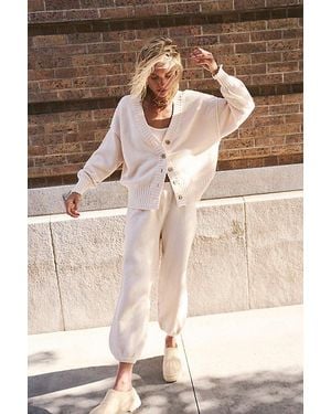 free-est Hailee Cardi Co-ord - Natural