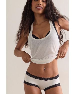 Uwila Warrior Contrast Soft Silk Briefs - Multicolor