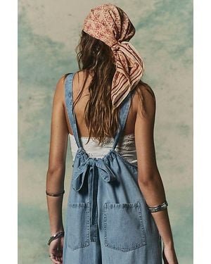 Free People Freebird Jumpsuit - Blue