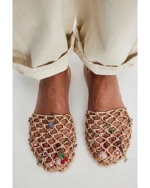 Free People Wayside Woven Flats - Natural