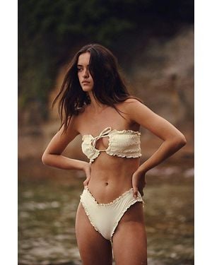 Stone Fox Quinn High-Waisted Bikini Bottoms - Black