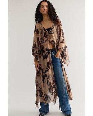 Free People Eternal Sunshine Duster Jacket - Multicolor