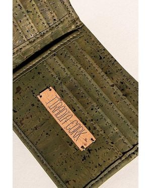 Tiradia Cork Tiradia Fellowship Wallet - Green