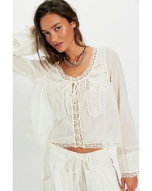 Free People Forevermore Long-sleeve Top - Brown