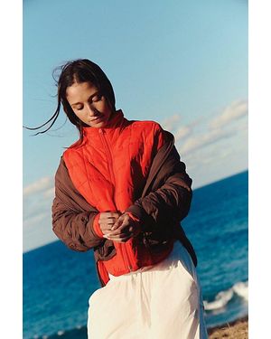 Fp Movement Pippa Packable Puffer Jacket - Red