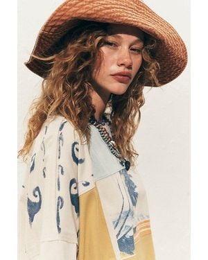 Free People Rock The Boat Tee By - Multicolour