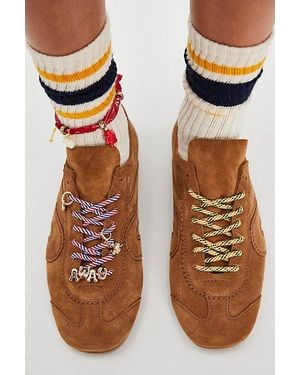 Jeffrey Campbell Willow Suede Sneakers By - Red
