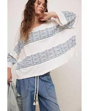 Free People Care Fp High Seas Tee - Multicolour