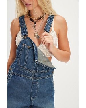 Lee Jeans Slim Straight Overalls - Blue