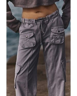 Free People Tahiti Cargo Pants At In Ashblown, Size: Xs - Multicolor