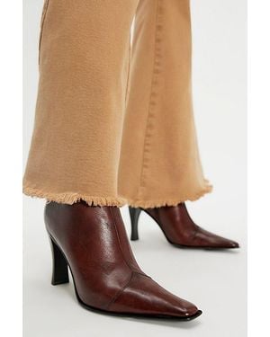 Jeffrey Campbell Sweet Talker Snip Toe Boots - Black