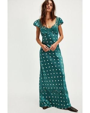 Free People Butterfly Babe Maxi Dress - Green