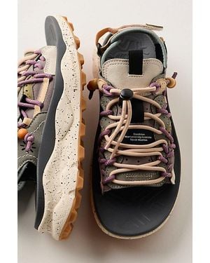 Flower Mountain Pampa Trek Sandals By - Black