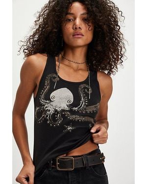 Ragabond Nocturne Tank Top By - Black