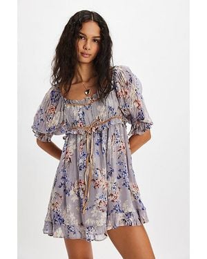 Free People Marney Mini Dress - Multicolor