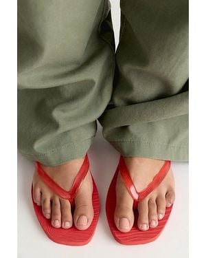 Sleeper Tapered Flip Flops - Green