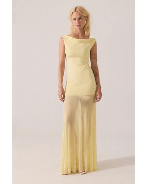 SER.O.YA Ser. O.Ya Maxime Knit Maxi Dress - Natural