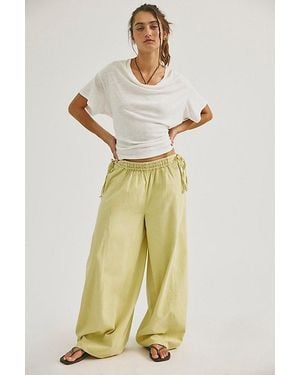 free-est Sun Dazed Trousers By - Natural